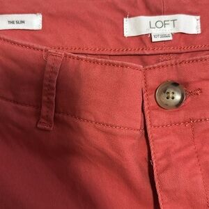 Loft Chino Pants- Size 10 Tall. Like new condition!